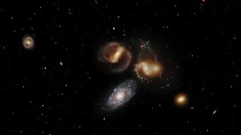 Stephan's Quintet Galaxy Group Live