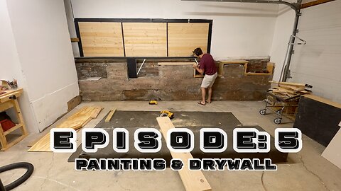 Studio Build Ep. 5 | DIY Drywall & Painting Timelapse - Transforming My New Space!