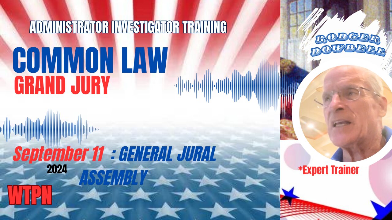 WTPN - SEPT 11 -COMMON LAW - ADMINISTRATOR INVESTIGATOR