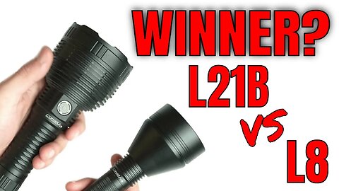 Flashlight Battle! Convoy L21B vs Convoy L8 - Which Should You Get?