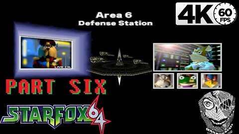 (PART 06) [Area 6] Star Fox 64 Virtual Console 4k