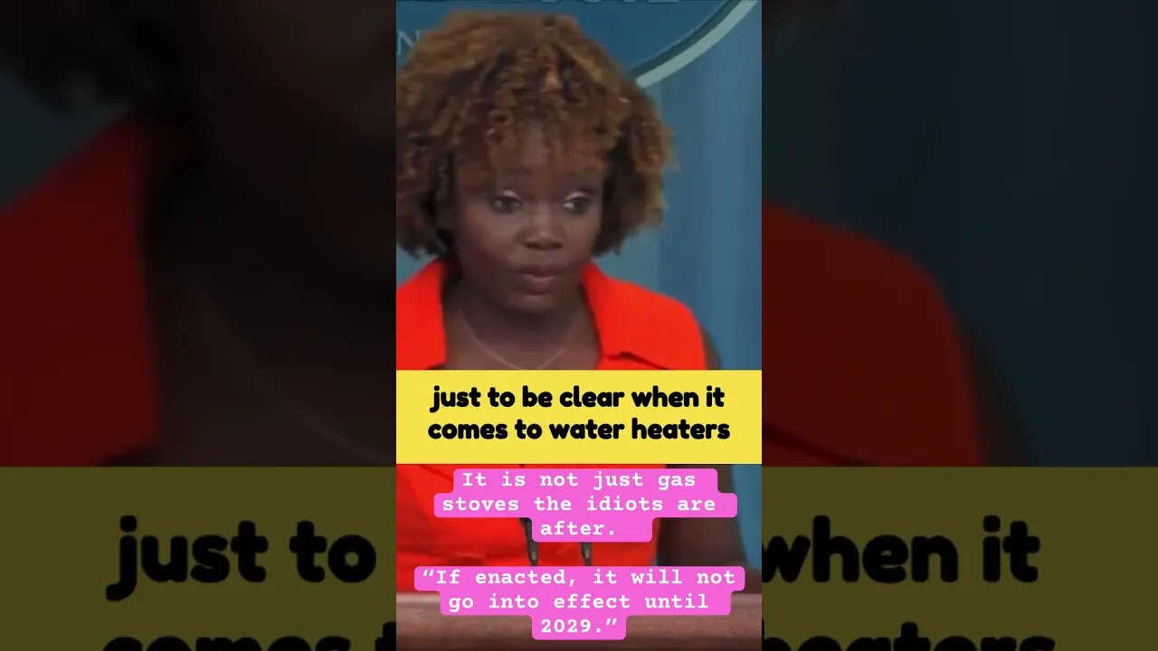 Democrats are coming after all of your appliances