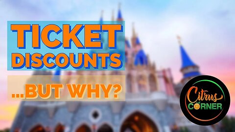 Disney World Summer Discounts - But..WHY? + MORE | Citrus Corner