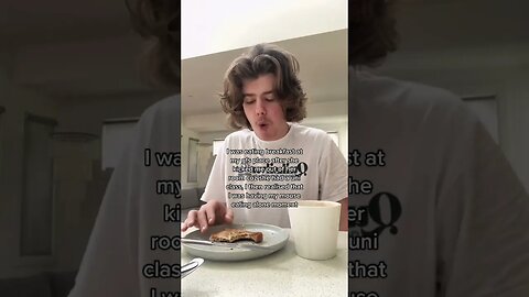 I Was Eating Breakfast At My Gis Place After She Video By Yelruh samoht #Shorts