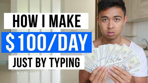 How To Make Money Online By Typing in 2022 (For Beginners)