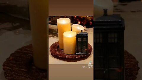 🎄 #CHRISTMAS #CANDLES #TARDIS ❄️ #DOCTORWHO #HOLIDAYS #XMAS #TRAVELINGTARDIS #SUBSCRIBE #SHORTS