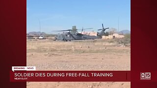 Soldier falls to death near Eloy during training exercise