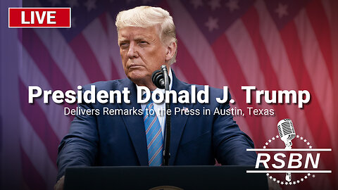 LIVE: President Trump Delivers Remarks to the Press in Austin, Texas - 10/25/24