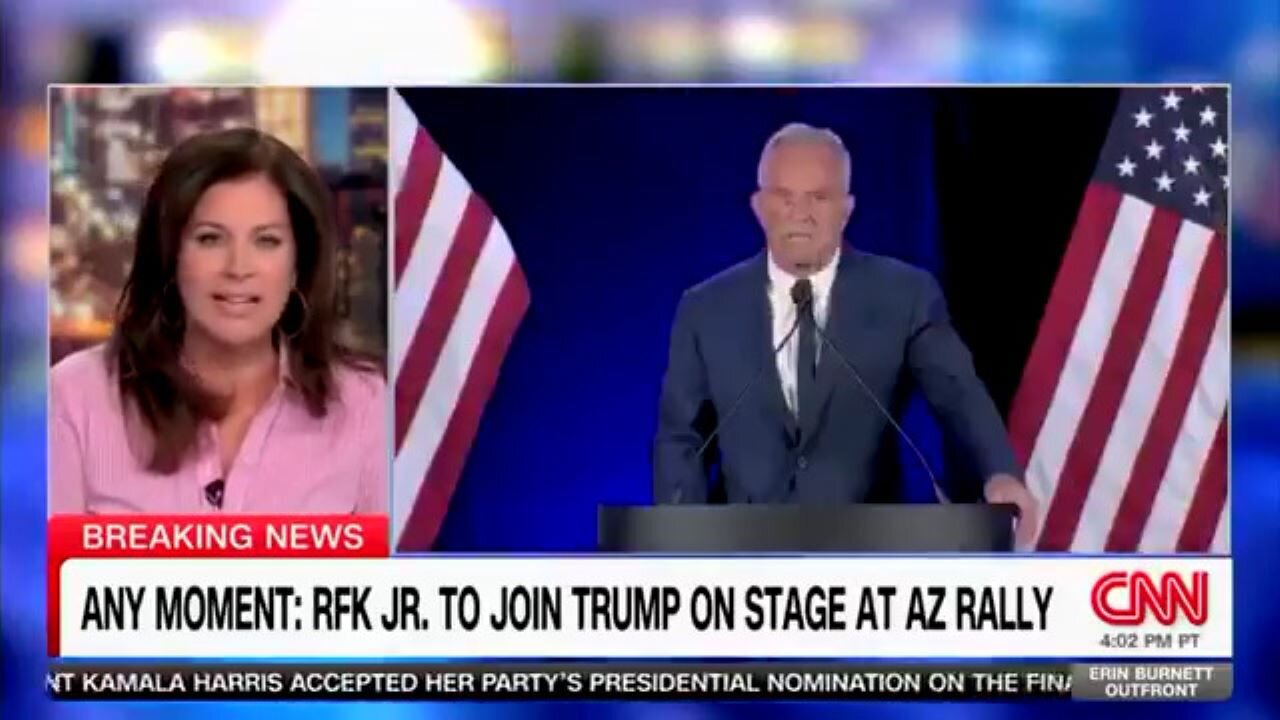 Even CNN's Erin Burnett Admits How 'Huge' An RFK Bump May Be For Trump