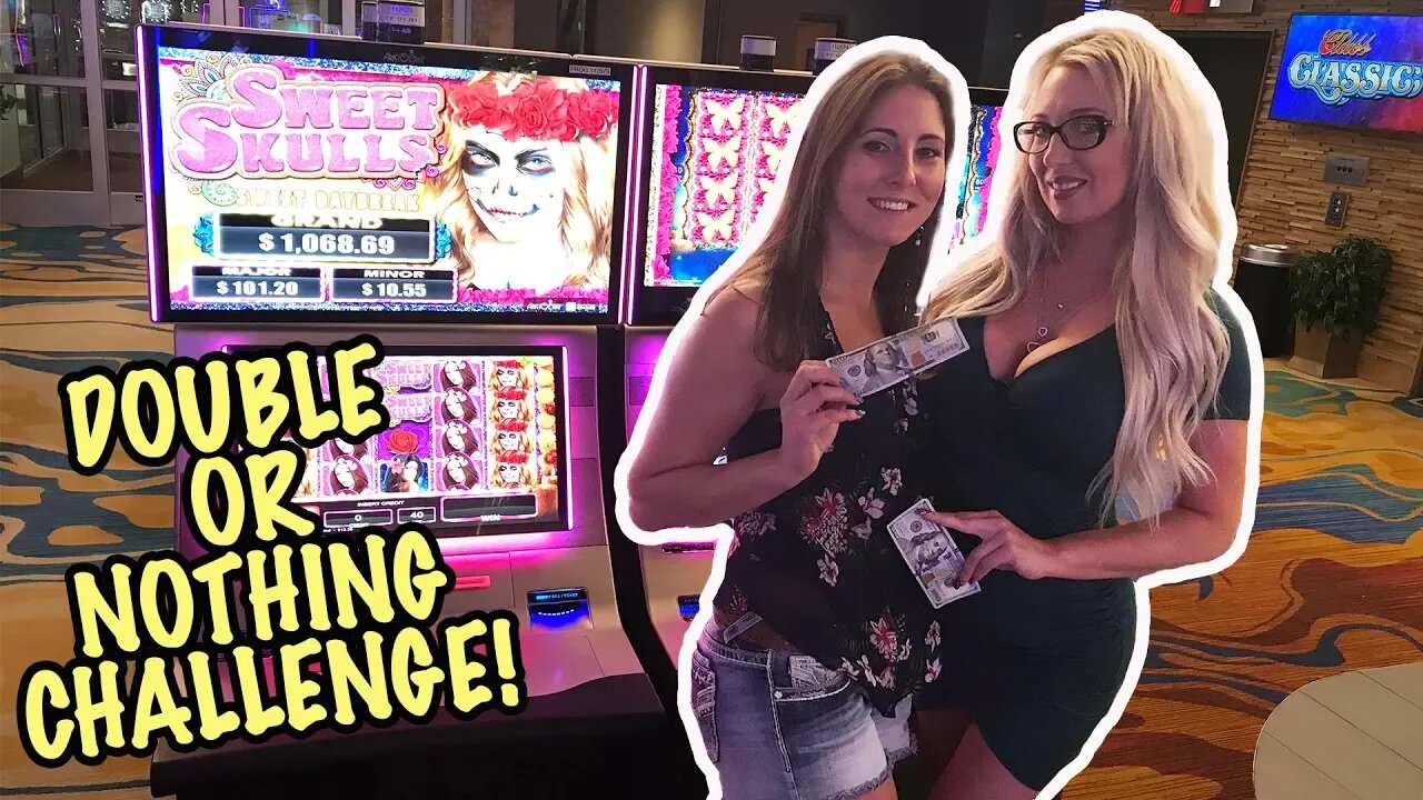 $100 / Double or Nothing Slot Challenge! 🌸Part 1 | Slot Ladies