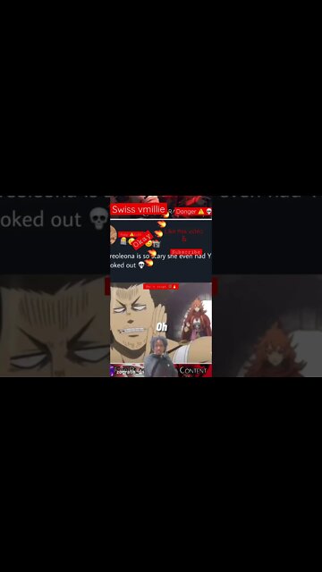 Best female captain in ft black bulls 🔥 #blackclover #shorts Asta gang