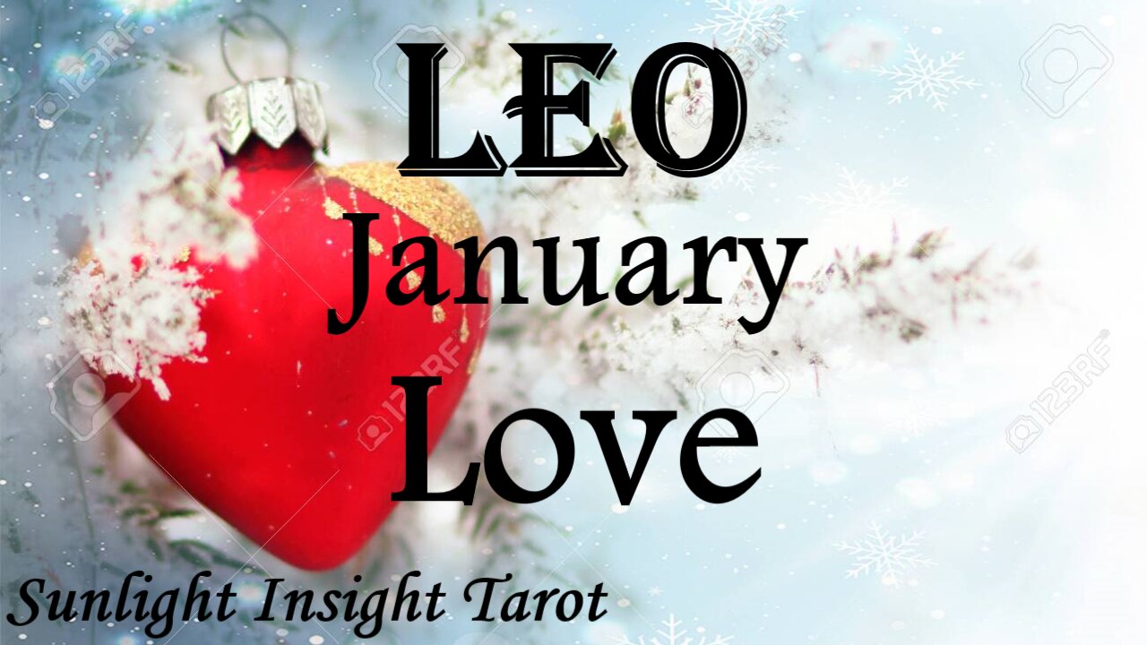 LEO♌ Expect Communication!💌 Long Deep Conversations About Your Future Together!💑 January Love