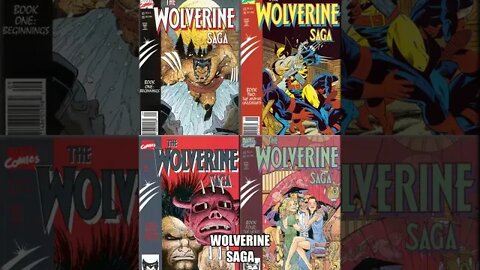 Wolverine "Saga" Covers
