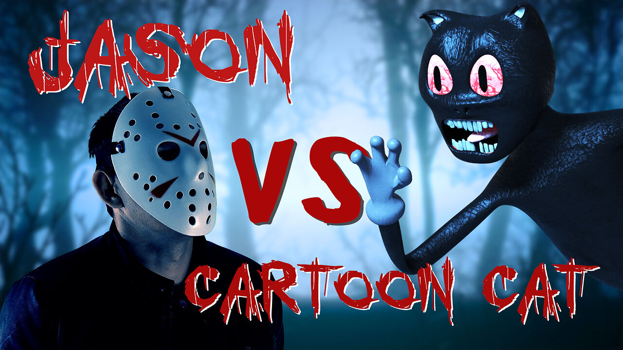 Cartoon Cat Vs Jason / Horror movie