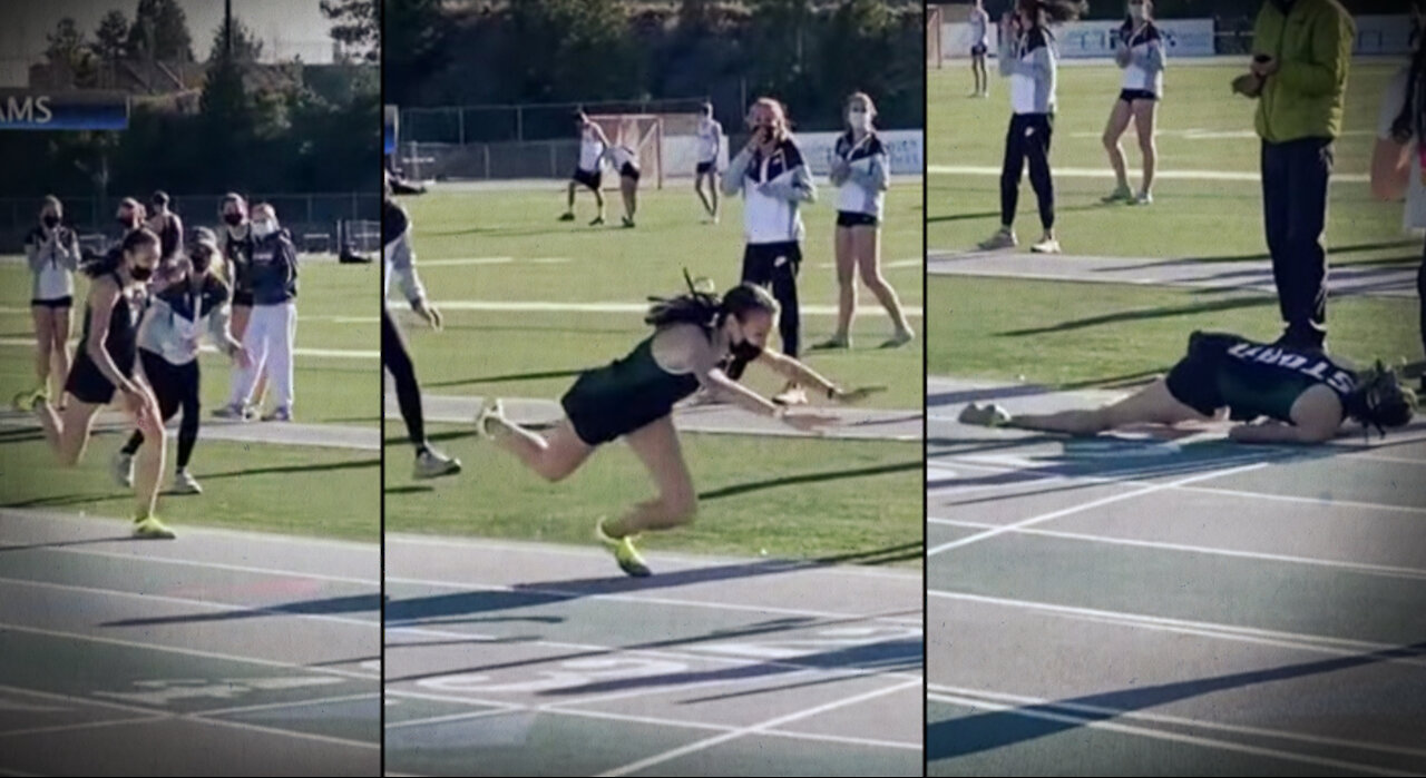 Highs School Runner Faints From Facemask Restricting Breathing