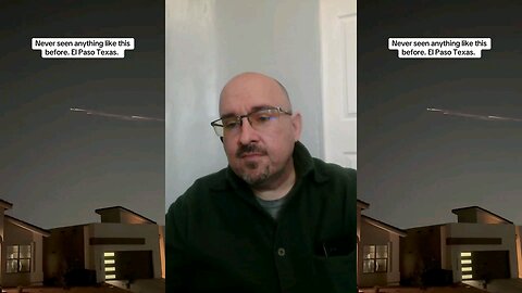 El Paso, Texas UFO?
