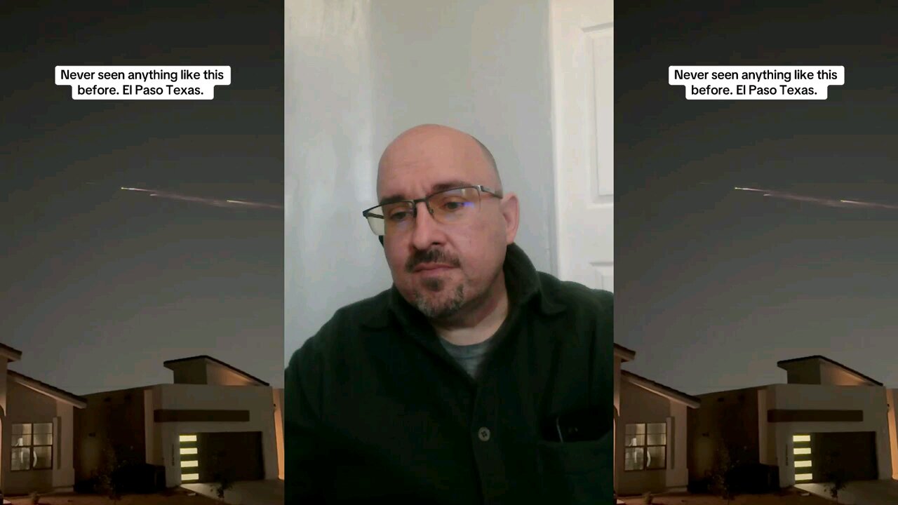 El Paso, Texas UFO?