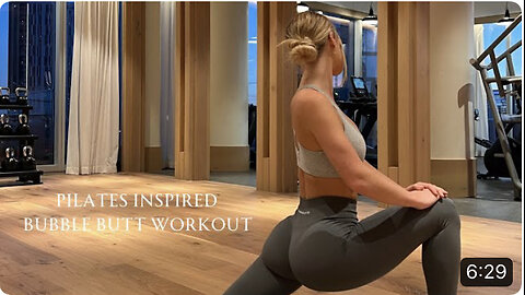 Pilates Inspired Bubble Butt Workout