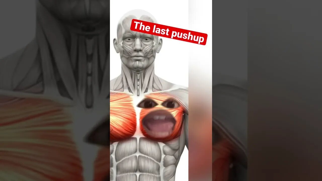 The last pushup… 😂😂 #shorts