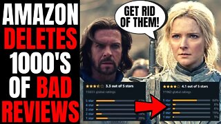 Amazon Deletes THOUSANDS Of Bad Rings Of Power Reviews! | Full MELTDOWN, Caught Doing DAMAGE CONTROL