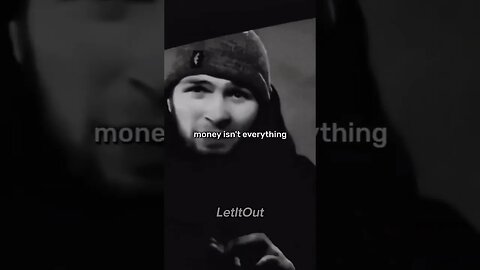 Money Is Not Everything By Khabib Nurmagomedov #shorts