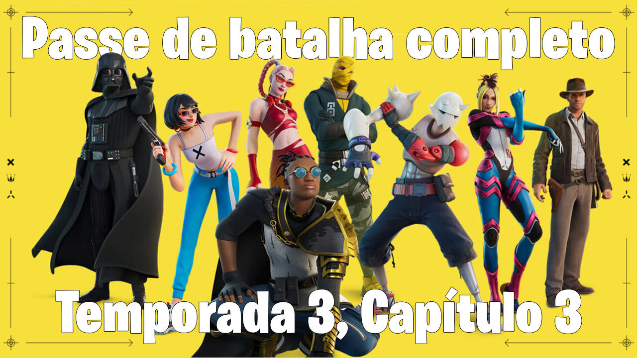 Passe de Batalha Completo - Temporada 3, Capítulo 3 | Fortnite