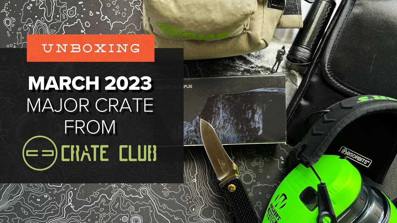 The Heaviest Box I've Ever Received! - Unboxing the Crate Club Major Crate: March 2023