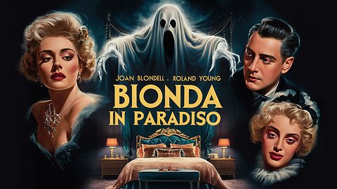 BIONDA IN PARAISO (1941) Joan Blondell, Roland Young e Carole Landis |Fantasy | Colorato