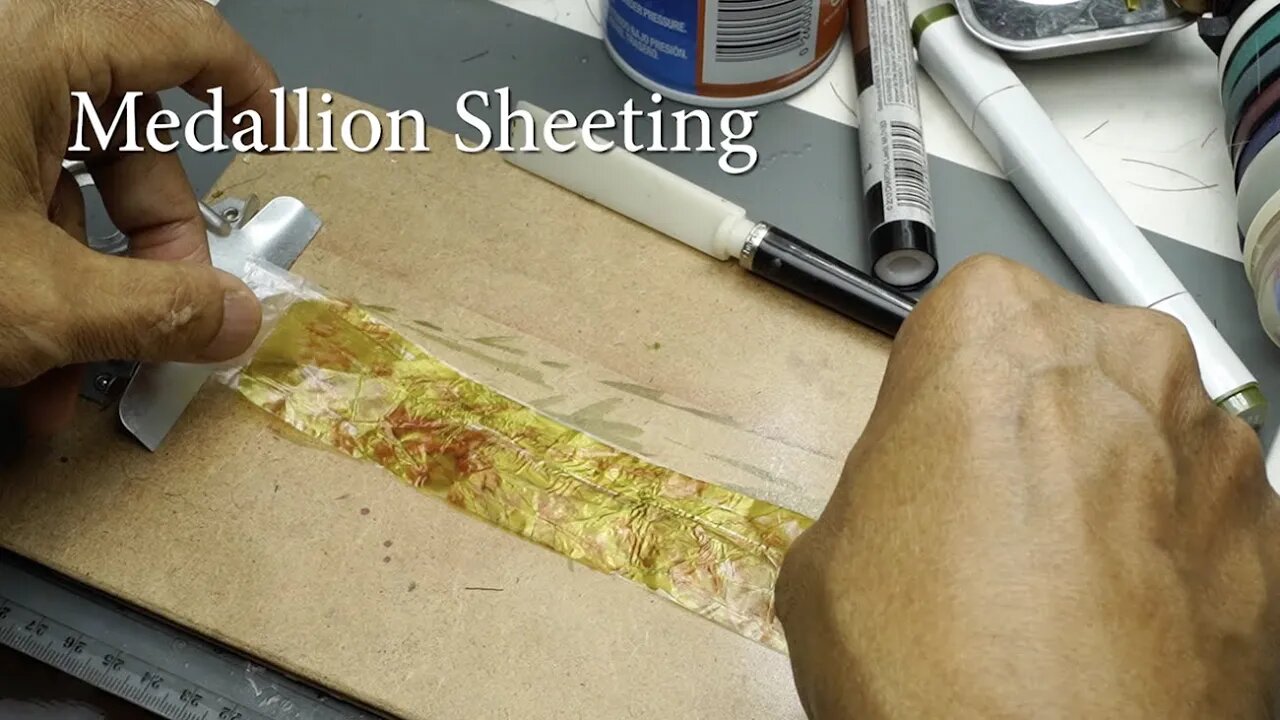 Making Your Own Medallion Sheeting - DIY Fly Tying Material