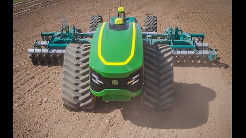 John Deere New Autonomous Battery Electric Tractor