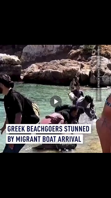 Asylum seekers arriving by boat in Ikaria are changing the cultural landscape of Greek beaches