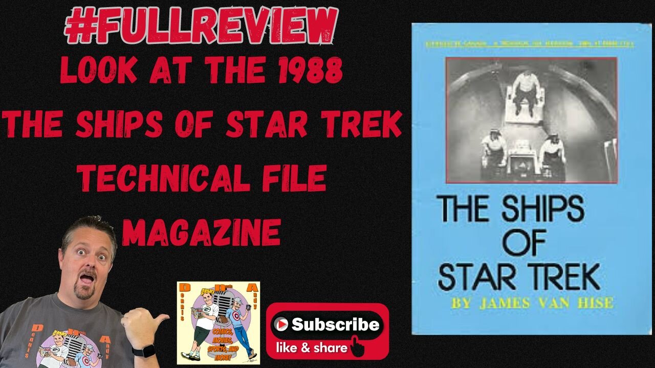 The Ships of Star Trek by James Van Hise 1988 #fullreview