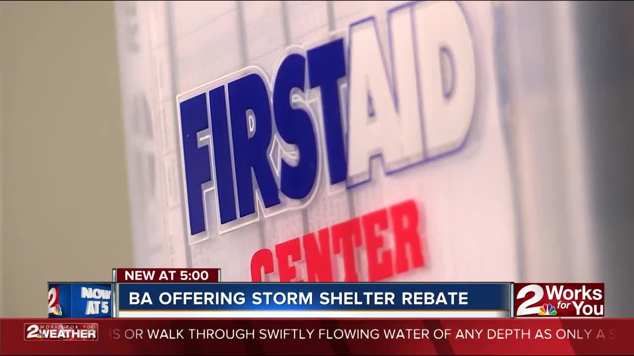 BA offering rebate up to $2,000 for new storm shelters