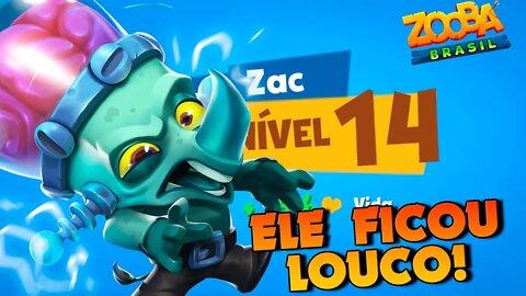 Zac nv14 CONTRA JOGADORES REAIS SOLO E SQUAD! ZOOBA: Jogo de Batalha Animal