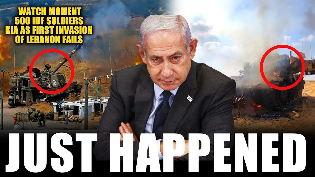 Netanyahu Fails Again! Israel’s First Ground Invasion Into Lebanon ENDS IN DISASTER