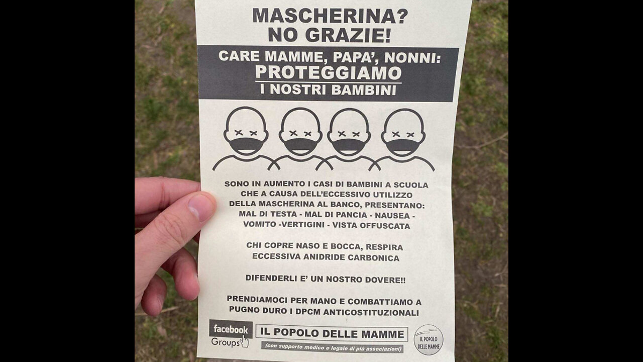 😷 Guardiamo cosa accade quando indossi una mascherina 😷