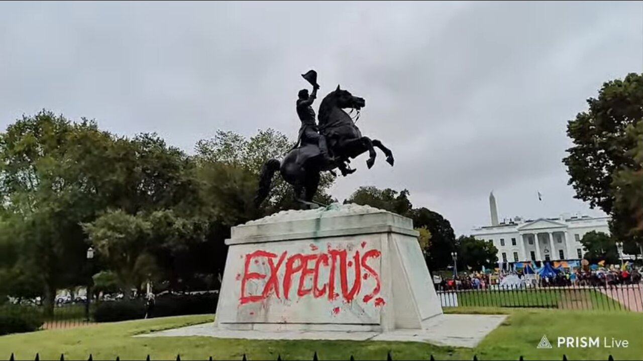 Washington DC Live 10.11.2021 Fossil Fuel Resistance Protest