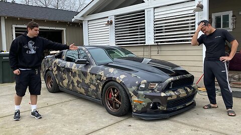 Paradox Exposed! Camo Wrap After One Month The TRUTH About My Wrap Skill...Mustang GT500