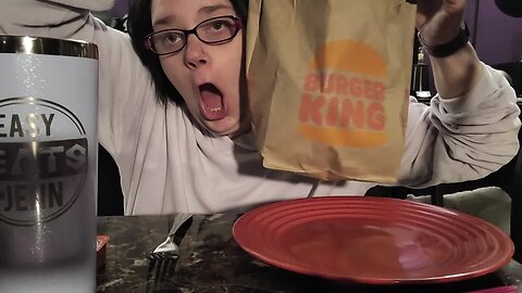 Burger King's Roadhouse spicy Chicken Burger asmr mukbang 🍔🍔🍔💣💣