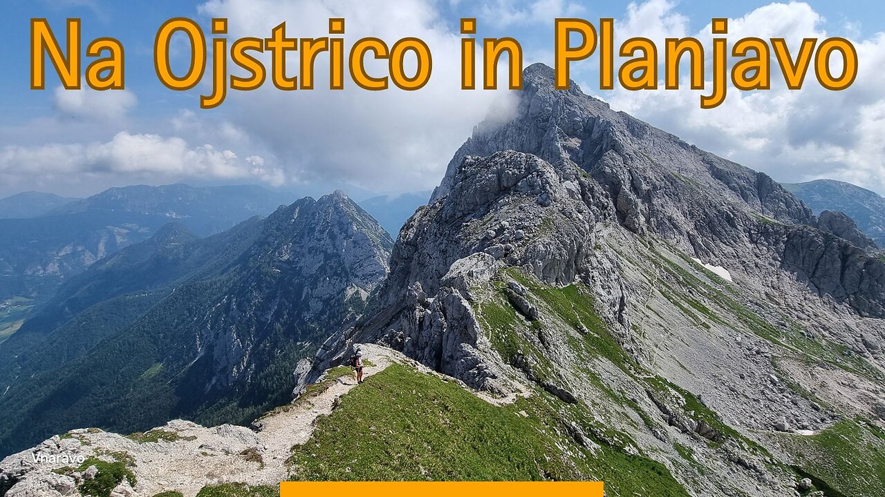 Ojstrica in Planjava iz planine Podvežak | Molička planina | pl. Korošica