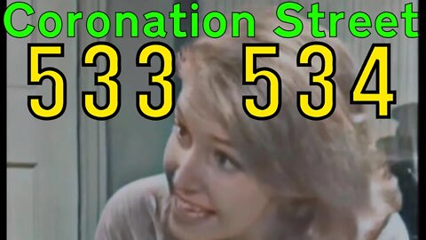 Coronation Street - Episode 533 and 534 (1966) [colourised]