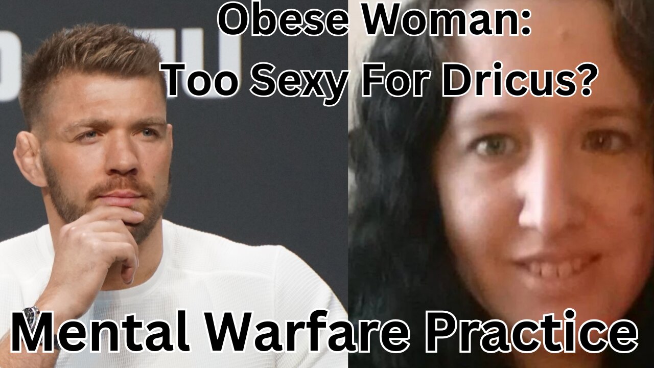 Dricus Du Plessis Practices Mental Warfare On Obese Female Adesanya Fan