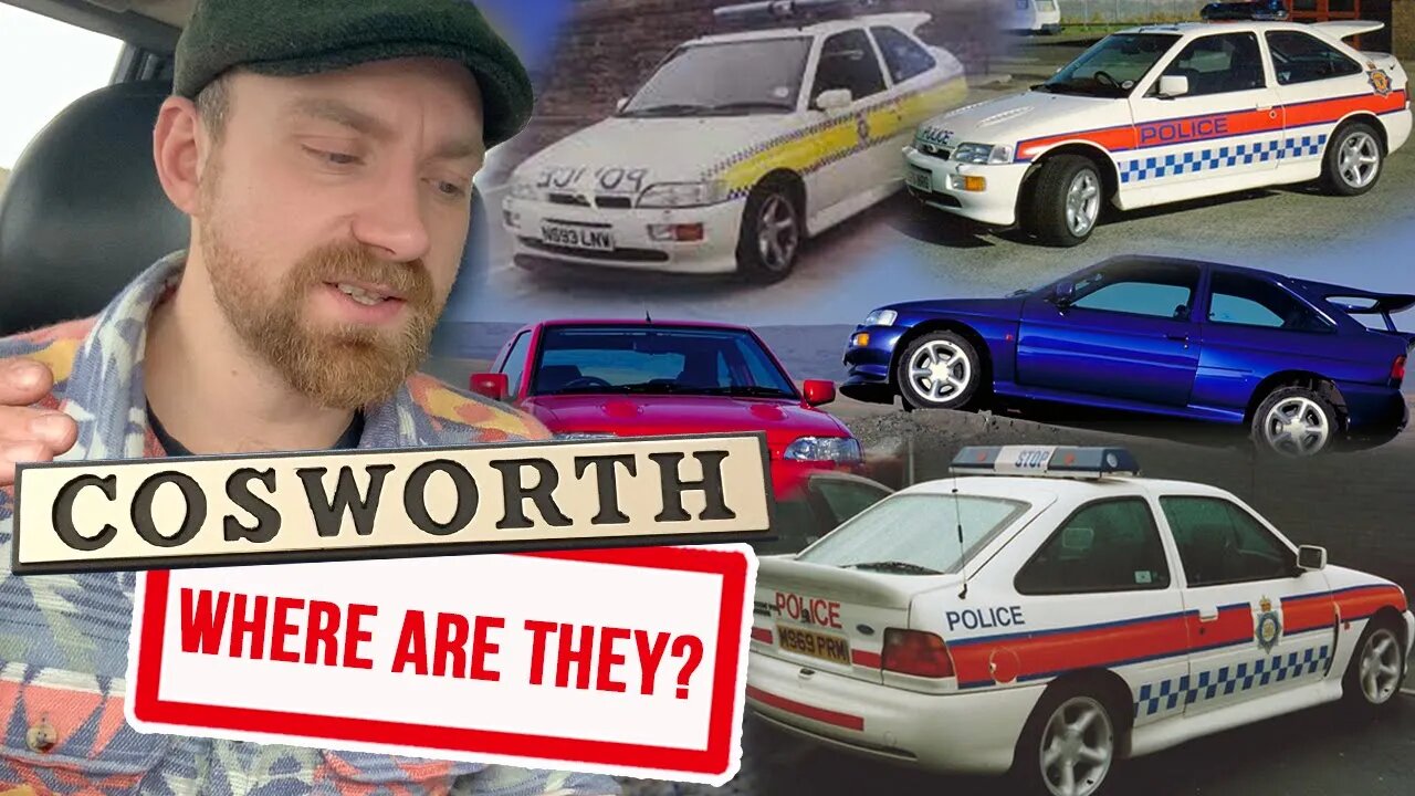 Police Ford Escort Cosworth fast response cars - where are they?