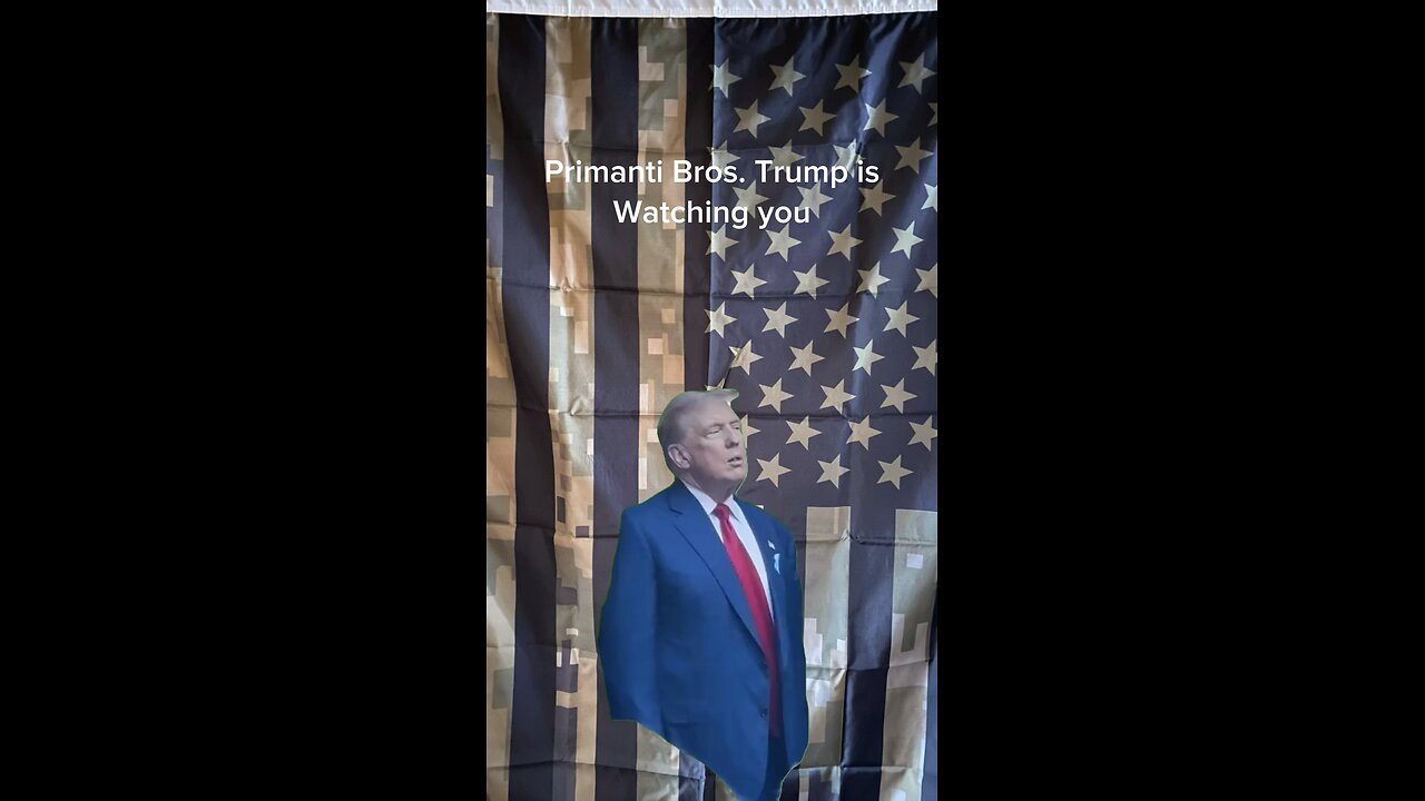 He's watching