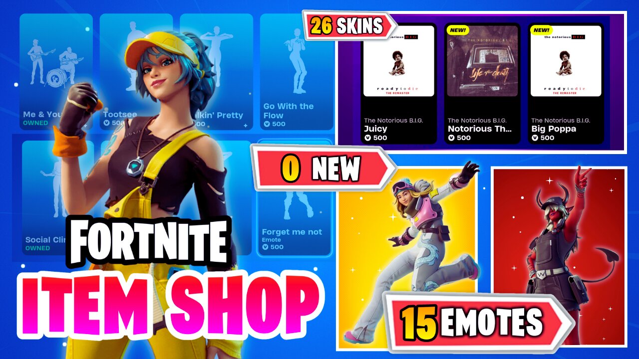 The Notorious B.I.G !!! | FN Item Shop : 12 September 2024