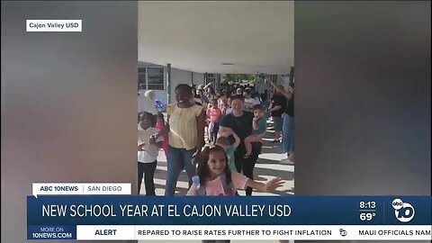 New School Year at Cajon Valley USD