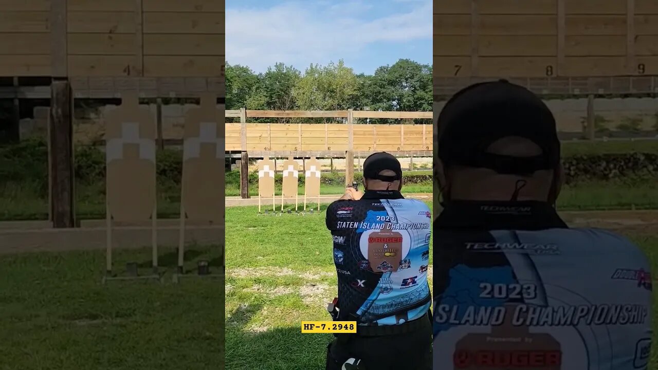⚡️⚡️⚡️ Fast RBGC #uspsa August Match Stage 4 Frank #unloadshowclear #shorts
