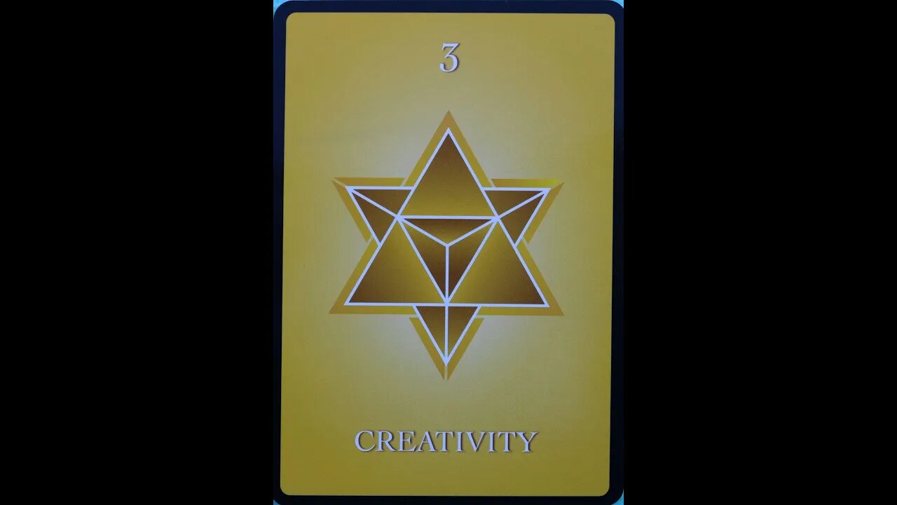 #3 Numerology Guidance Cards Creativity