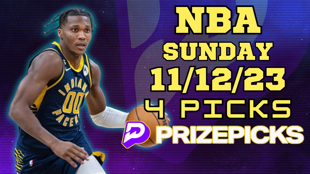 #PRIZEPICKS | BEST PICKS FOR #NBA SUNDAY | 11/12/2023 | TODAY | #BESTBETS | #BASKETBALL | PROPBETS