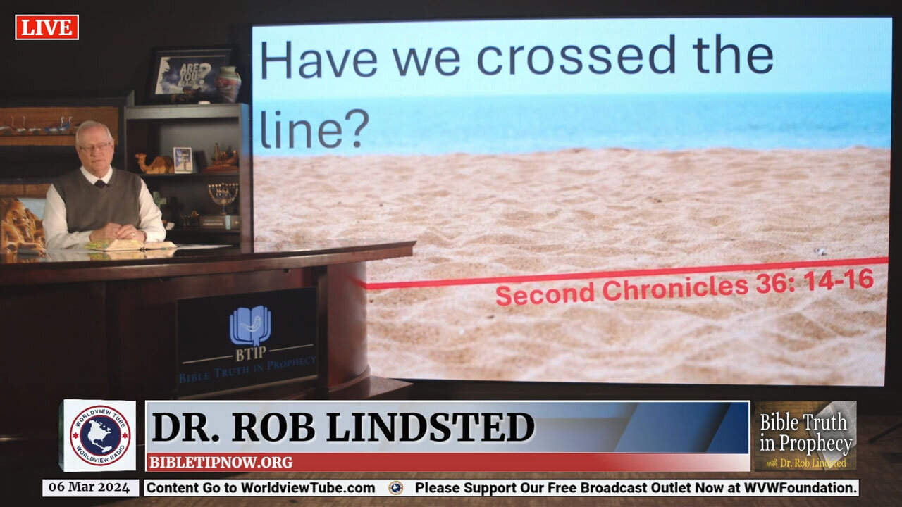 Have We Crossed the Line? with Dr. Rob Lindsted - Part 3